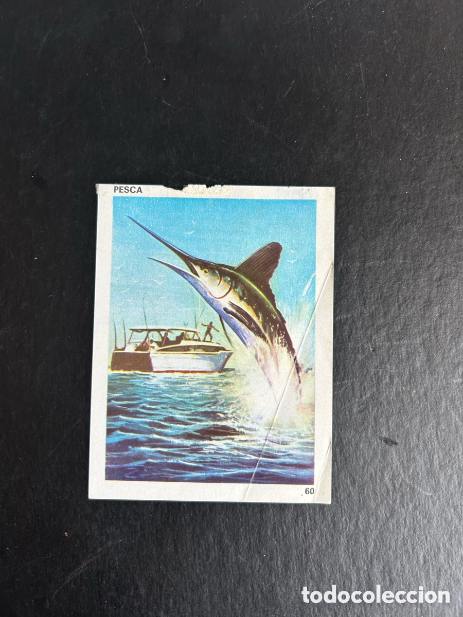 Collectable Antique Stickers: CROMO CONTAMOS CONTIGO. N&ordm; 60 COLED 1968 (DESPEGADO)