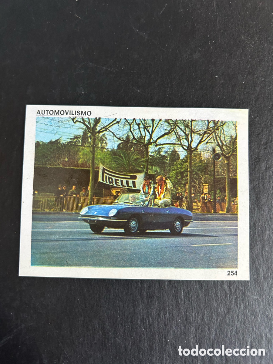 Coleccionismo Cromos antiguos: CROMO CONTAMOS CONTIGO. N&ordm; 254 COLED 1968 (DESPEGADO)