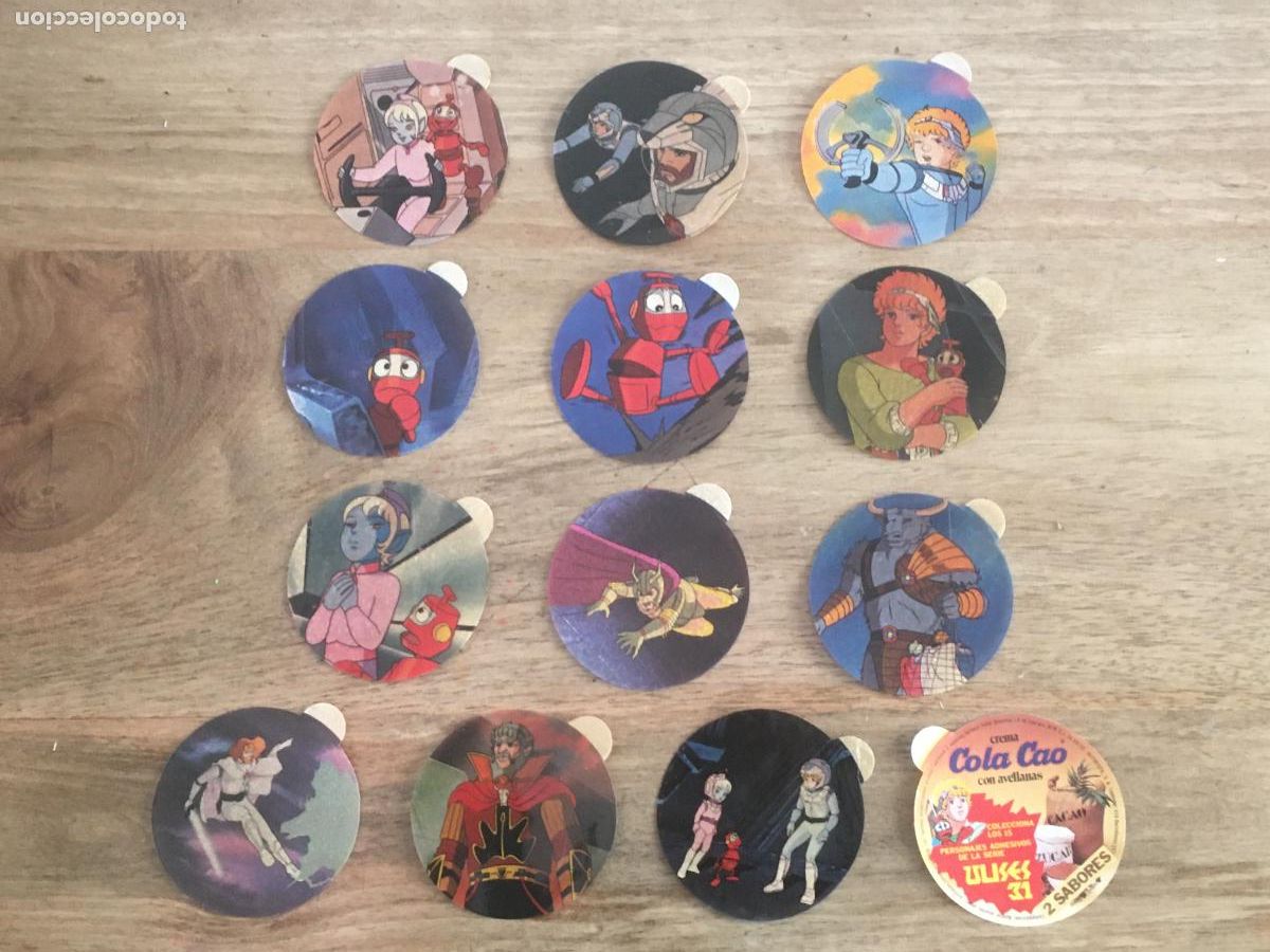 Coleccionismo Cromos antiguos: ulises 31 cola cao 13 cromos adhesivos originales coleccion casi completa nunca pegados