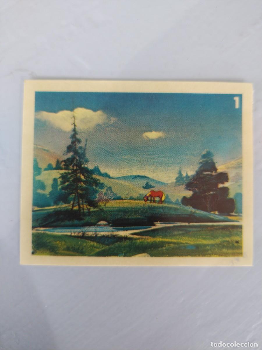 Coleccionismo Cromos antiguos: CROMO N&deg; 1 del ALBUM ICO EL ESP&Iacute;RITU DE LA PRADERA. Edelvives. 1983