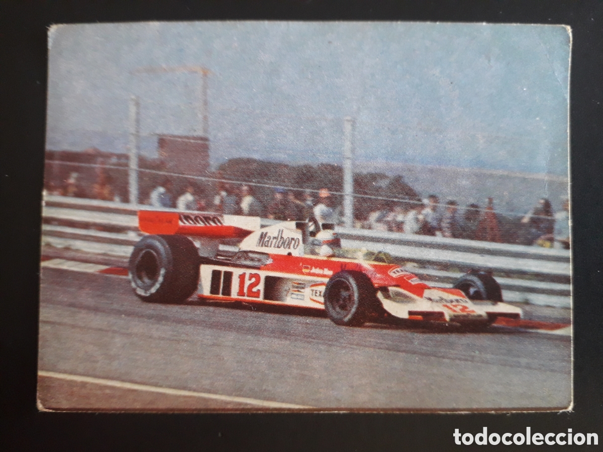 Coleccionismo Cromos antiguos: JOCHEN MASS MUNDO DEL AUTOM&Oacute;VIL N&deg; 91 BIMBO 1976 SIN PEGAR, PEDIDO M&Iacute;NIMO 3&euro;