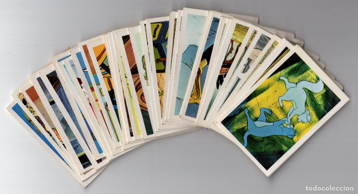 Coleccionismo Cromos antiguos: Los Aristogatos. Lote de 38 cromos - Editorial Fher, 1971 (nunca pegados)