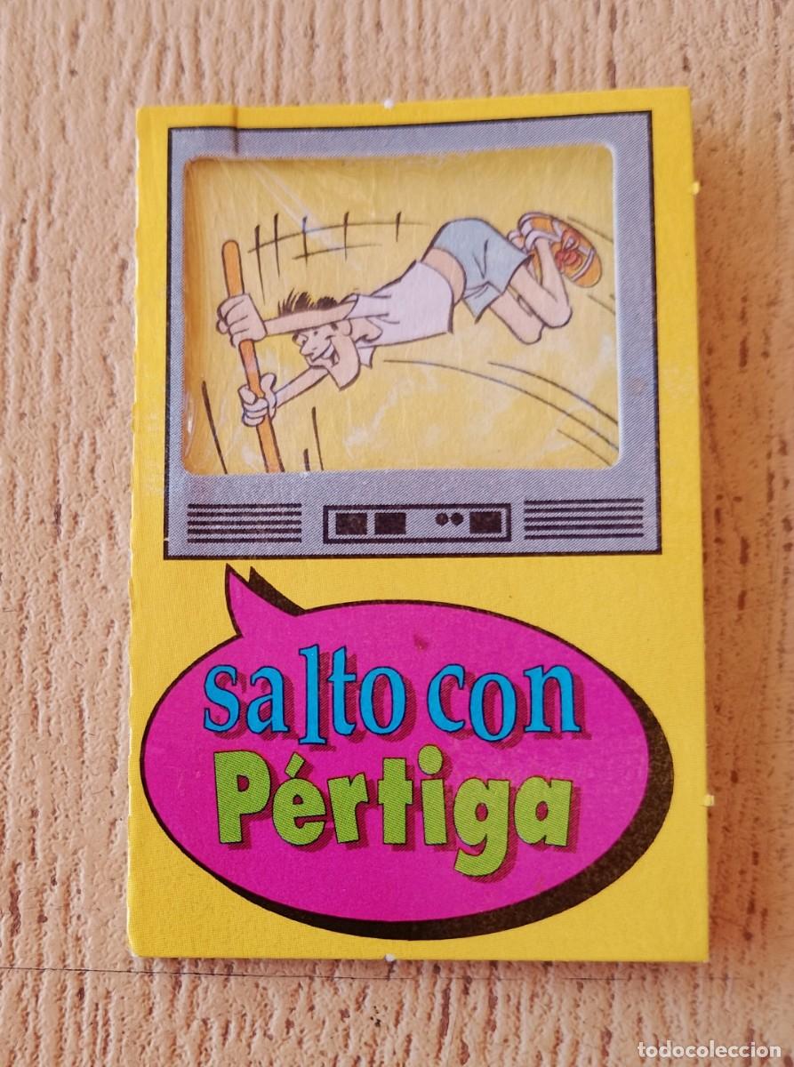 Coleccionismo Cromos antiguos: Cromo Bollycao Canal Loco Salto de P&eacute;rtiga
