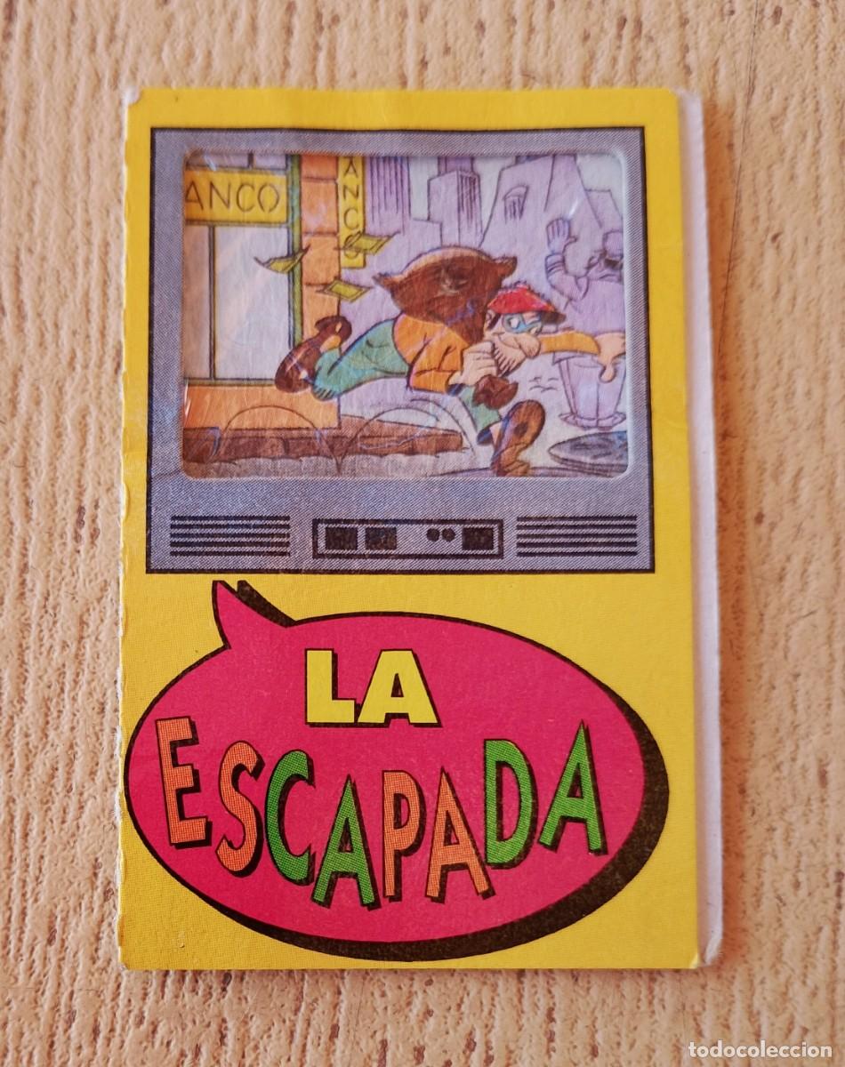 Coleccionismo Cromos antiguos: Cromo Bollycao Canal Loco La Escapada
