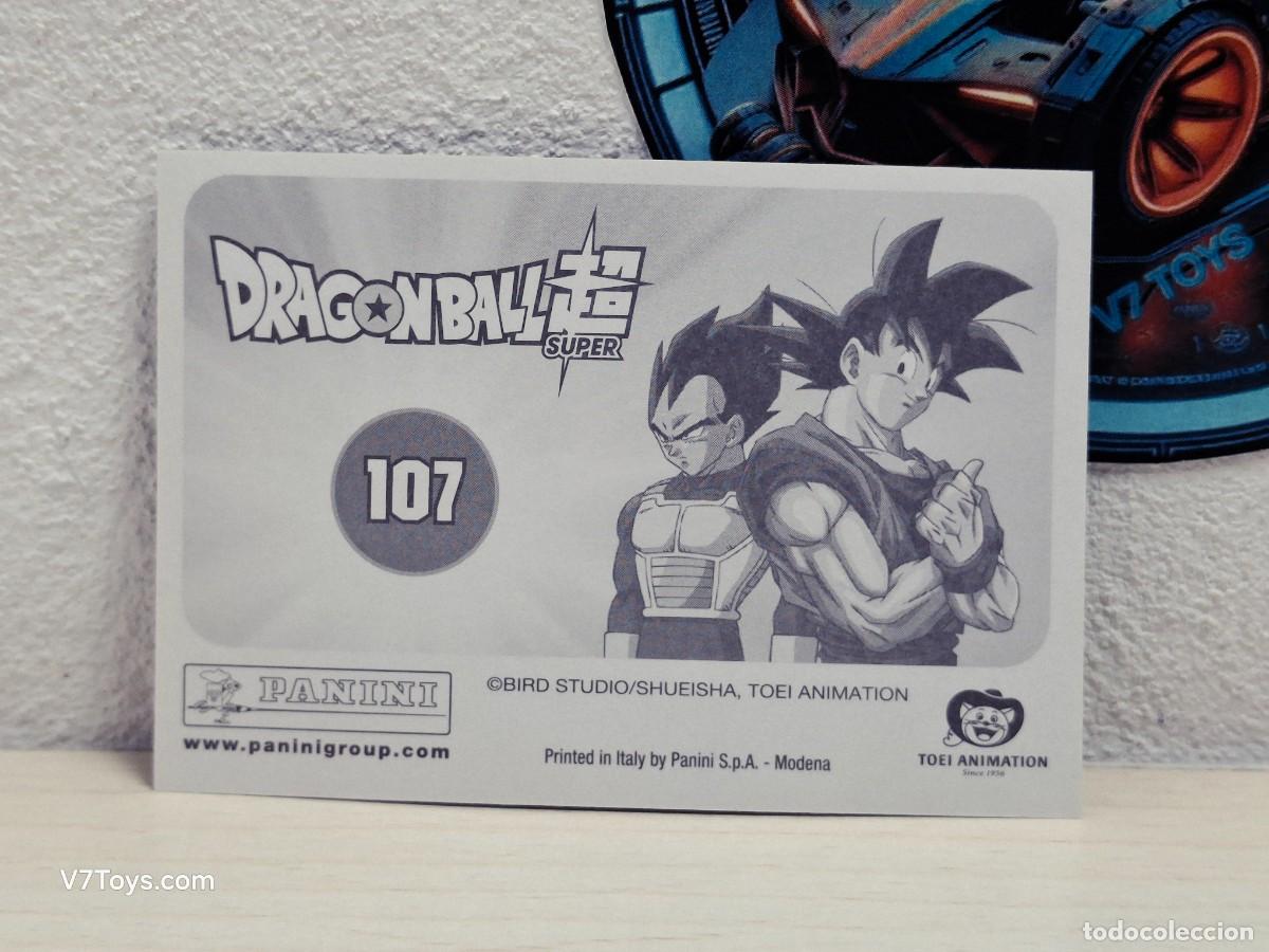 Coleccionismo cromos antiguos: Cromo Trunks N&ordm; 107 Dragon Ball Super Panini - Foto 2