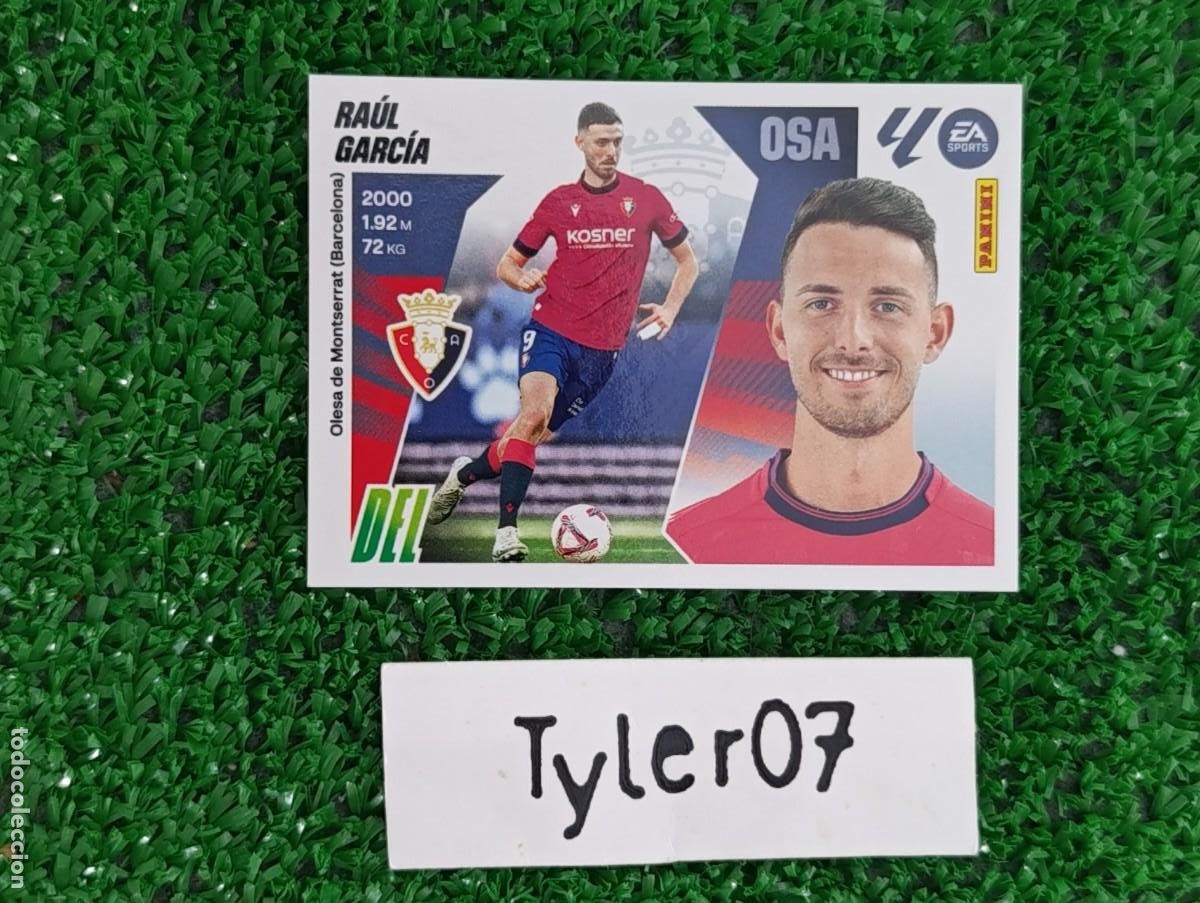 Coleccionismo Cromos antiguos: RAUL GARCIA OSASUNA 20 LIGA ESTE 2025 2026 25 26