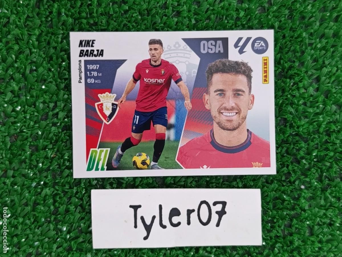 Coleccionismo Cromos antiguos: KIKE BARJA OSASUNA 18 LIGA ESTE 2025 2026 25 26