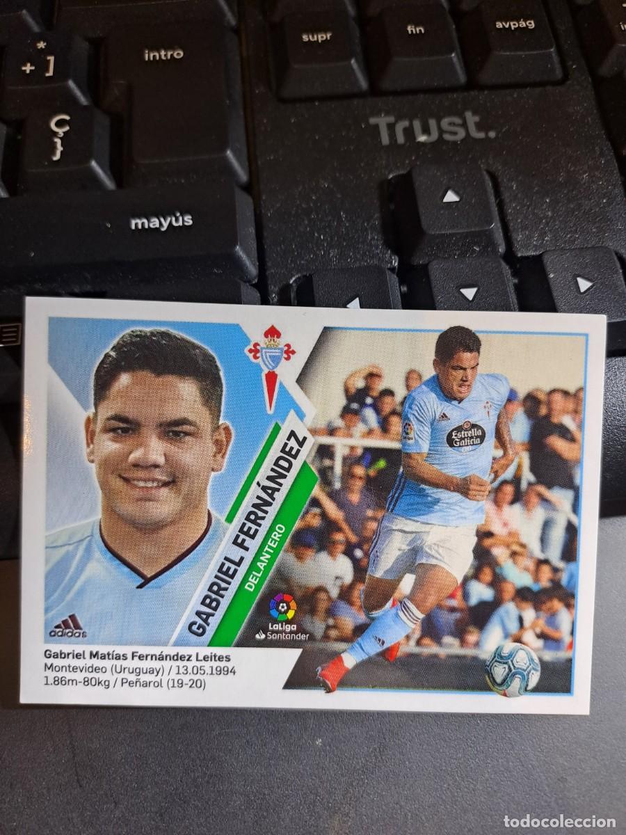 Coleccionismo Cromos antiguos: CROMO GABRIEL FERNANDEZ 15 CELTA DE VIGO LIGA 2019 2020 19 20 ESTE PANINI NUNCA PEGADO