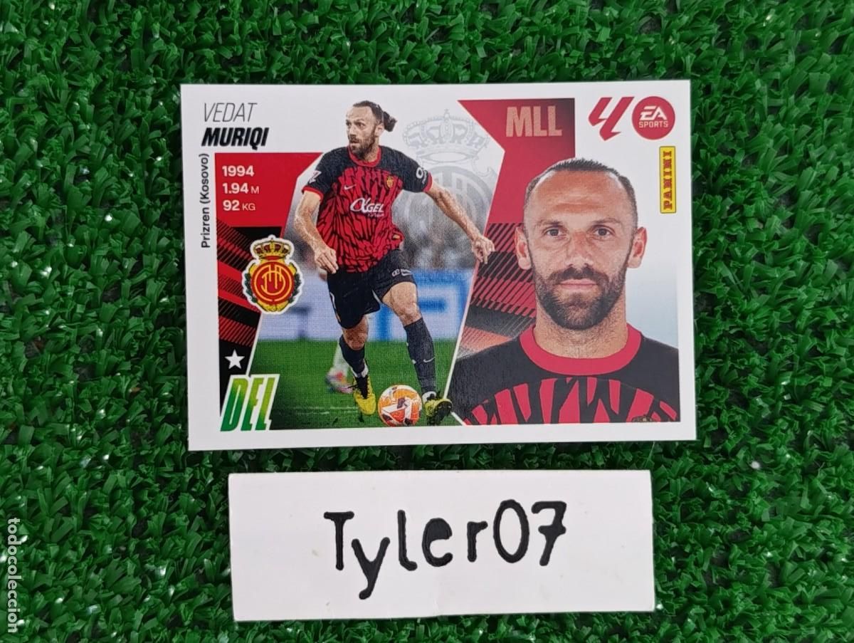 Coleccionismo Cromos antiguos: MURIQI MALLORCA 19 LIGA ESTE 2025 2026 25 26