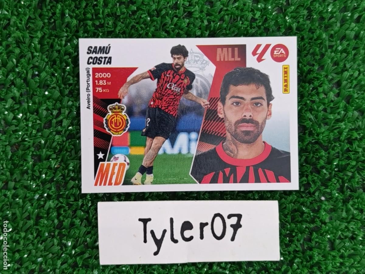 Coleccionismo Cromos antiguos: SAMU COSTA MALLORCA 12 LIGA ESTE 2025 2026 25 26