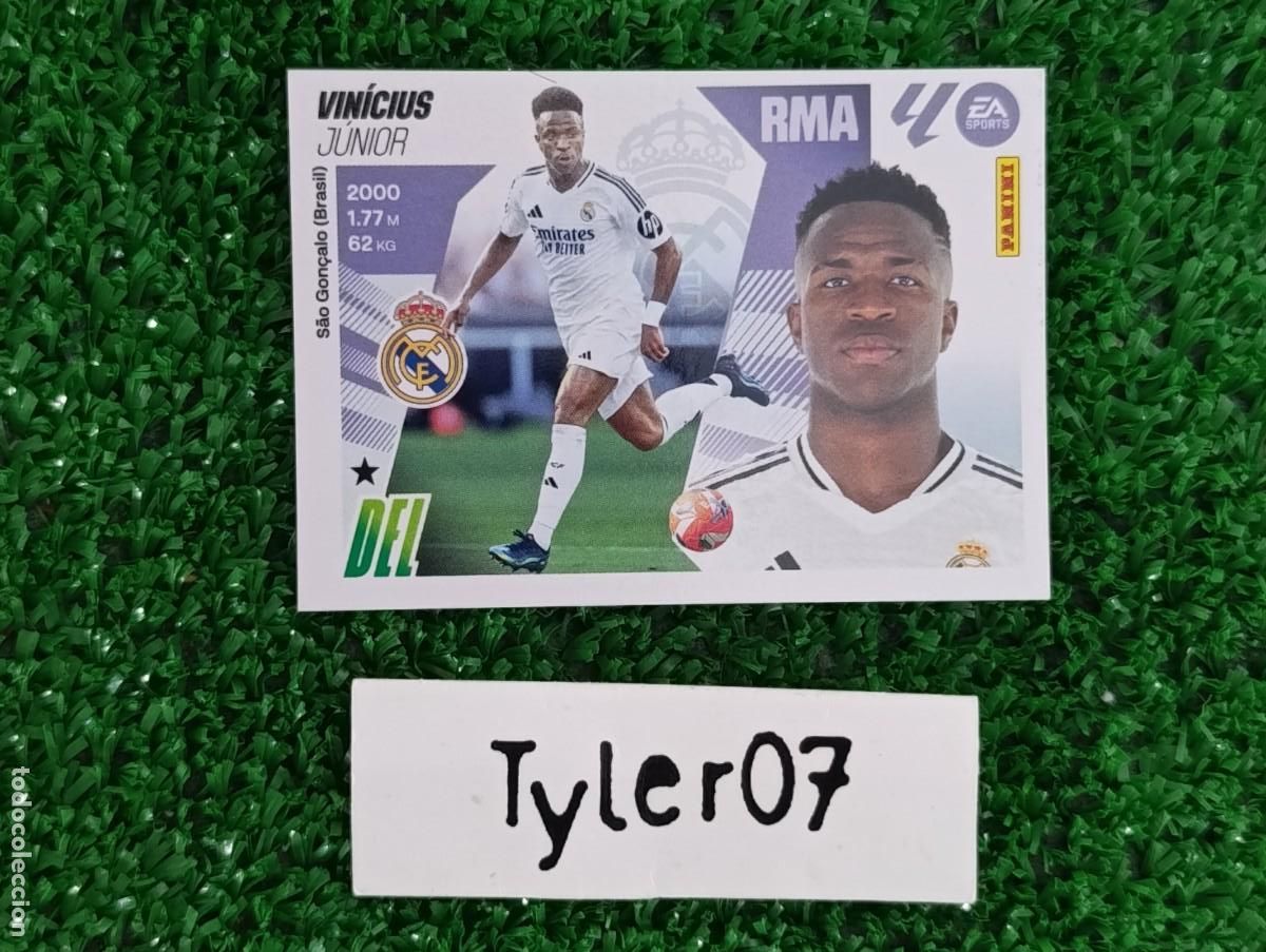Coleccionismo Cromos antiguos: VINICIUS REAL MADRID 20 LIGA ESTE 2025 2026 25 26