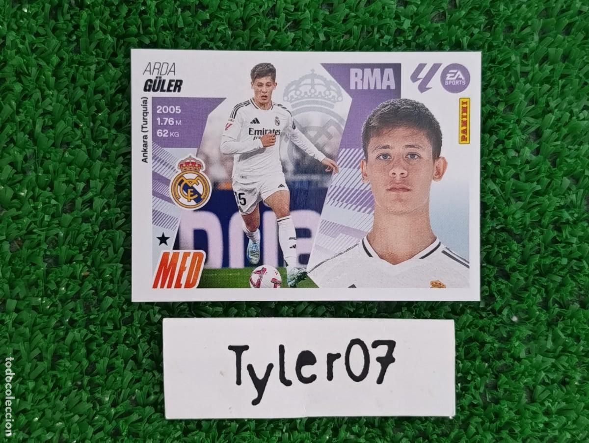 Coleccionismo Cromos antiguos: GULER REAL MADRID 16 LIGA ESTE 2025 2026 25 26