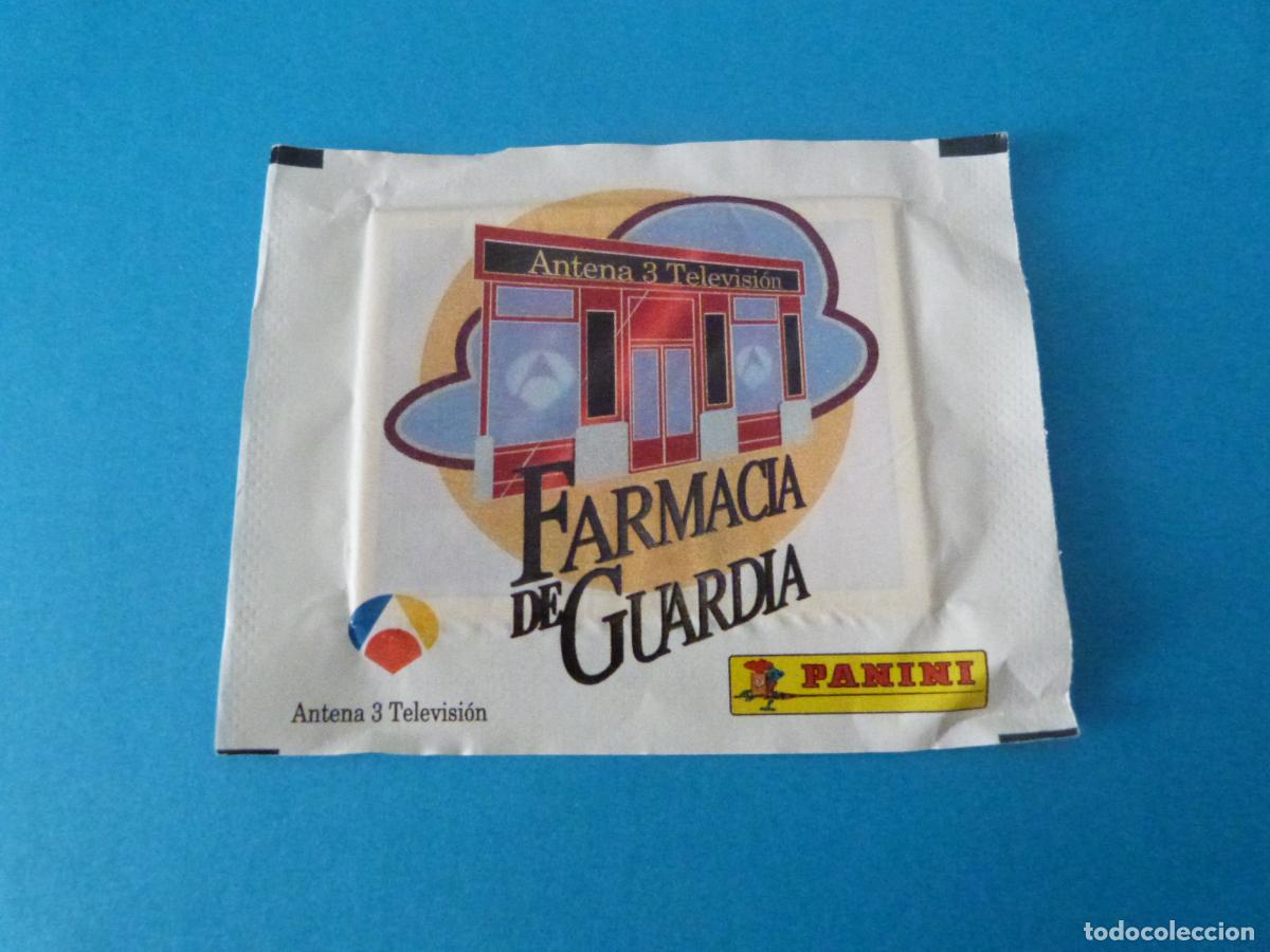 Coleccionismo Cromos antiguos: SOBRE DE CROMOS SIN ABRIR DE FARMACIA DE GUARDIA DE PANINI