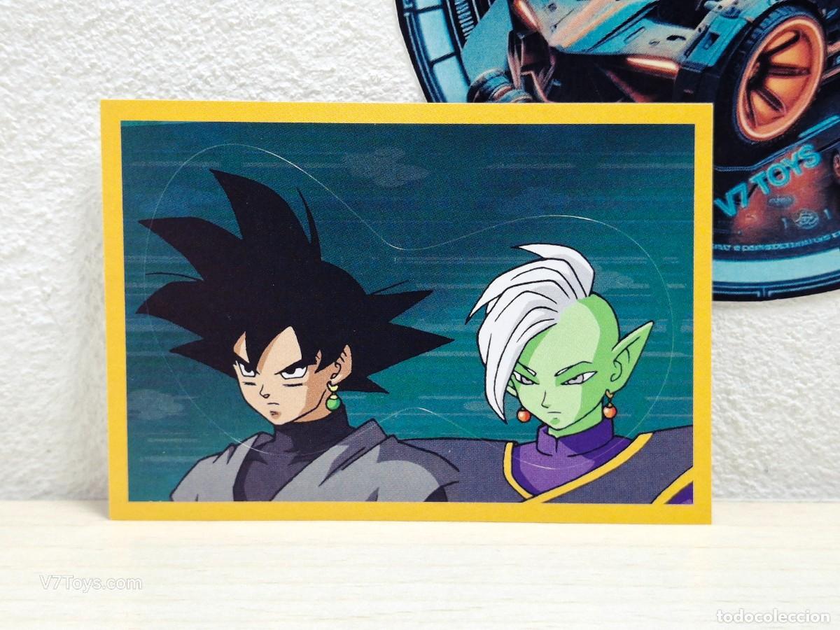Collectionnisme Cartes &agrave; collectionner anciennes: Cromo Goku Black & Zamasu N&ordm; 112 Dragon Ball Super Panini