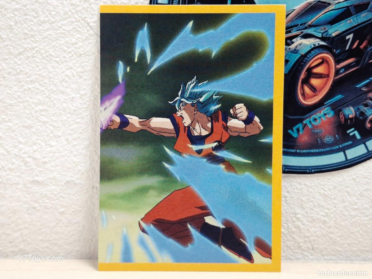 Coleccionismo Cromos antiguos: Cromo Goku SSJ Blue N&ordm; 123 Dragon Ball Super Panini