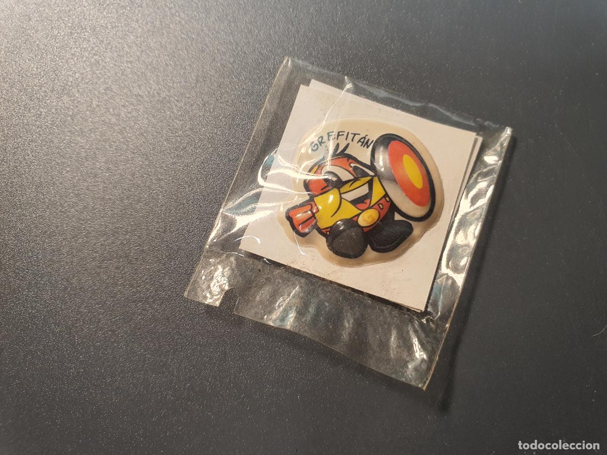 Sammeln alte Sammelbilder: CROMO PEGATINA CHAPA GREFUSA -- GREFUITAN