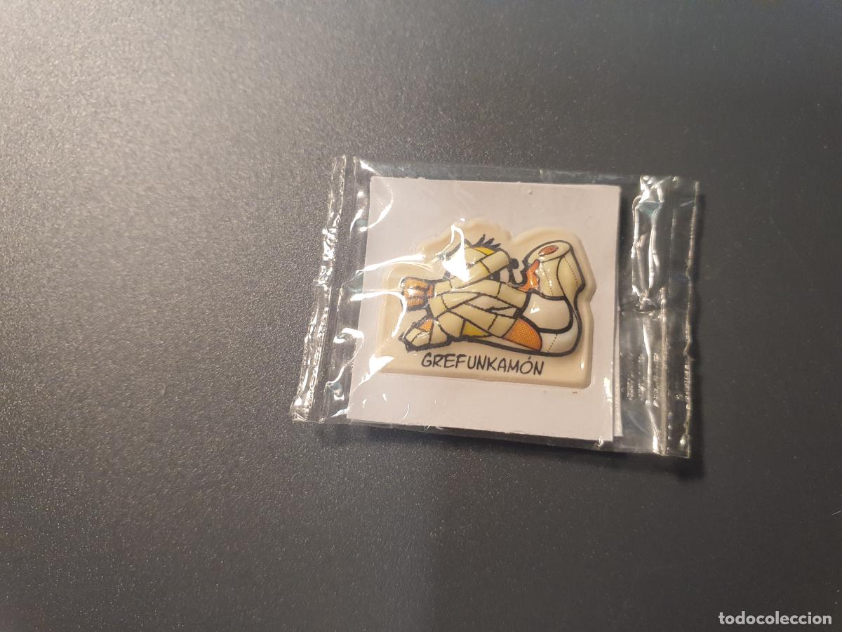 Sammeln alte Sammelbilder: CROMO PEGATINA CHAPA GREFUSA -- GREFUNKAMON