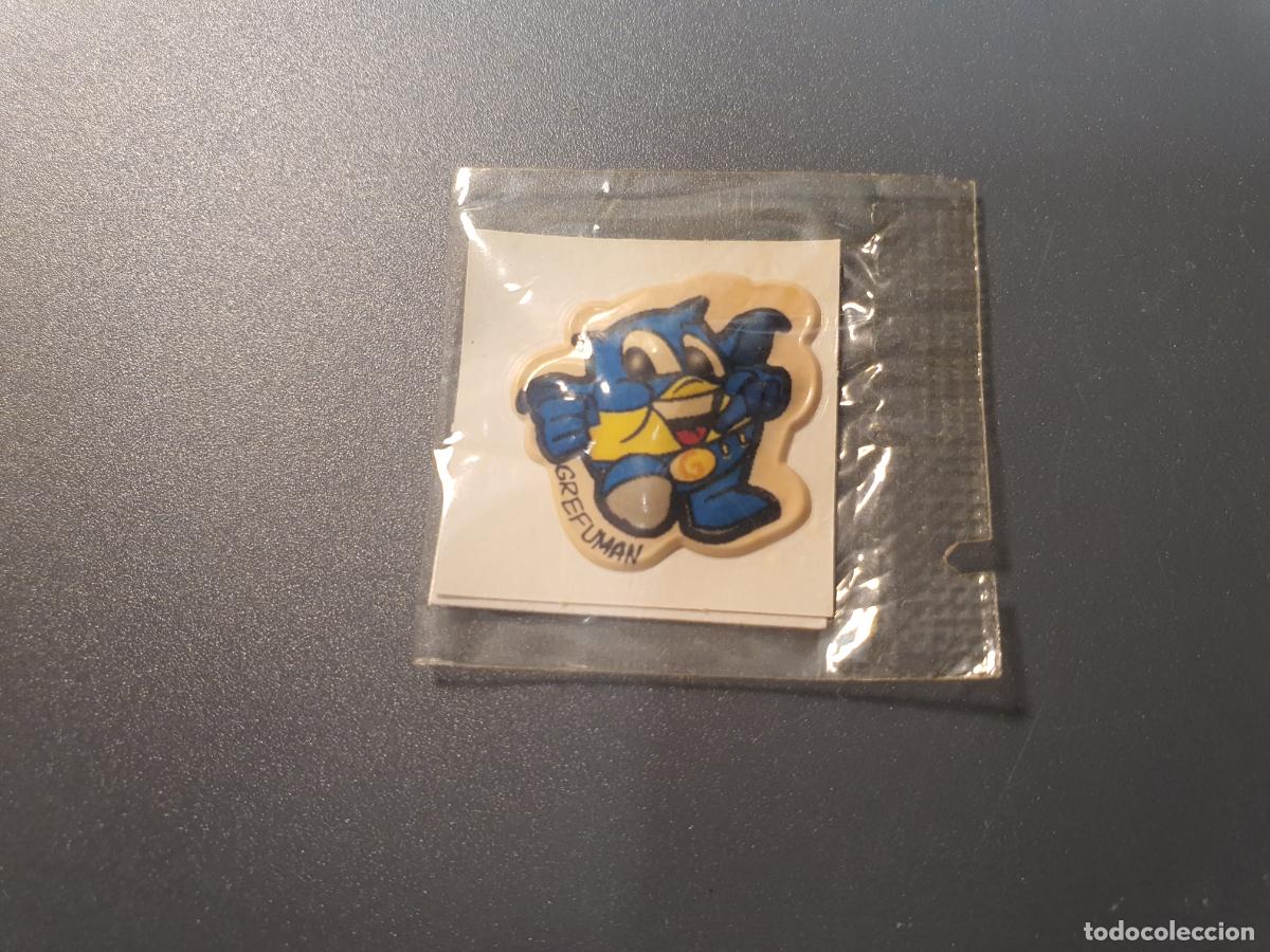 Coleccionismo Cromos antiguos: CROMO PEGATINA CHAPA GREFUSA -- GREFUMAN