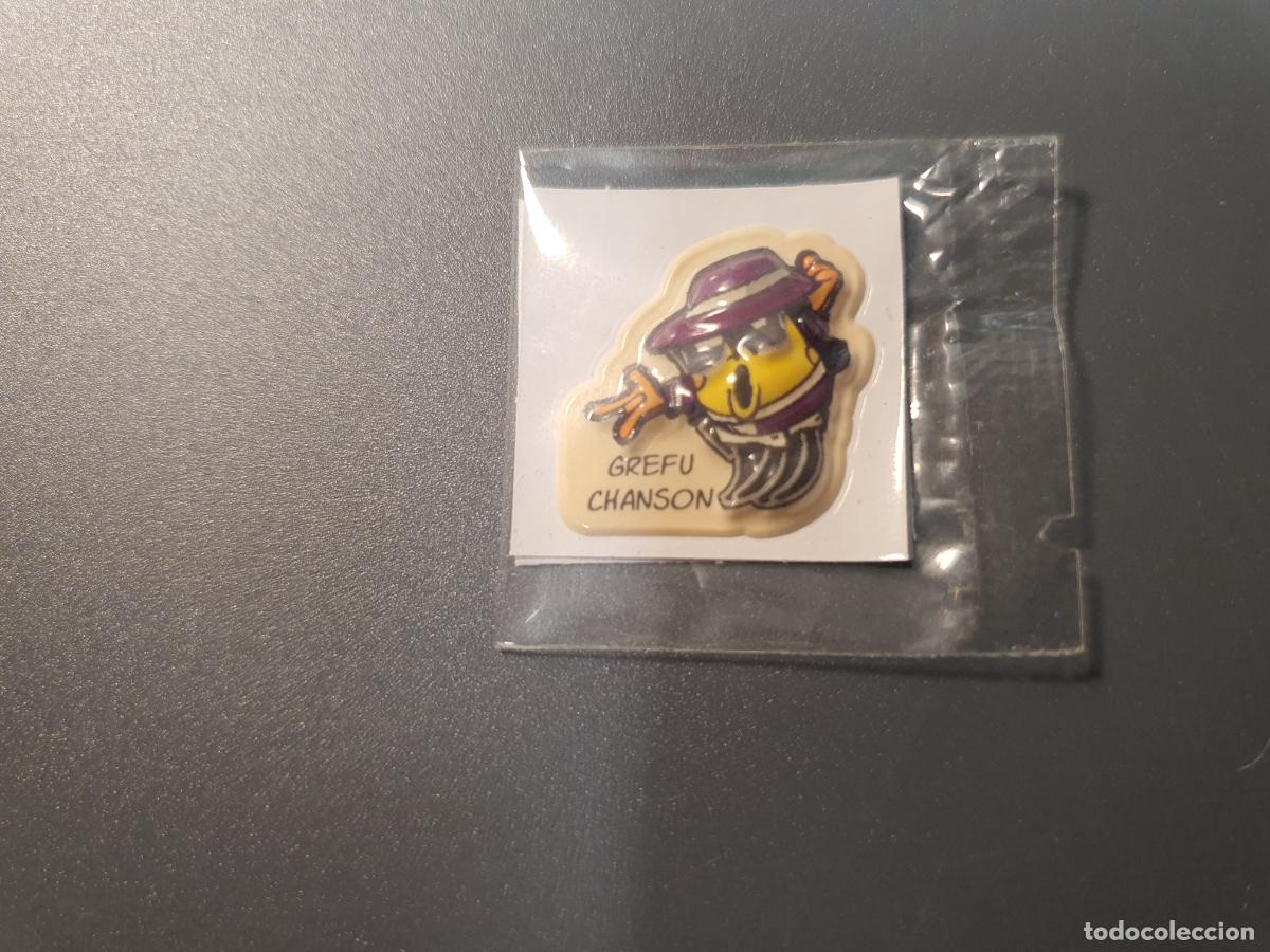 Coleccionismo Cromos antiguos: CROMO PEGATINA CHAPA GREFUSA -- GREFUCHASON