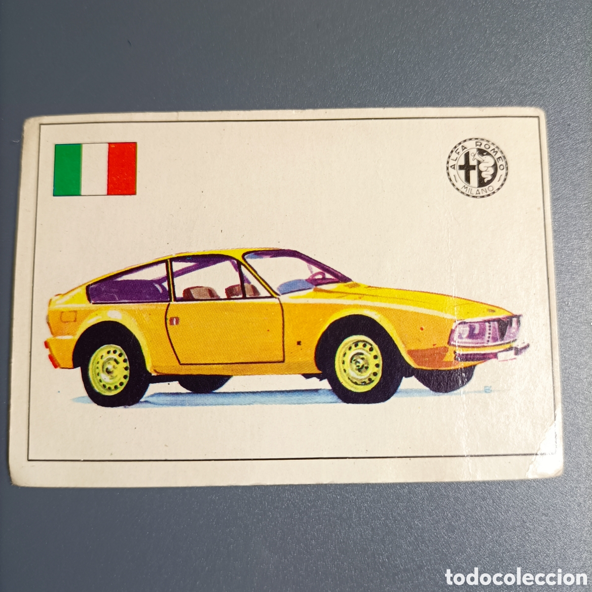 Coleccionismo Cromos antiguos: ANTIGUO CROMO ED. BRUGUERA. EL MUNDO DEL AUTOMOVILISMO. №87 ALFA ROMEO 1.300 ZAGATO
