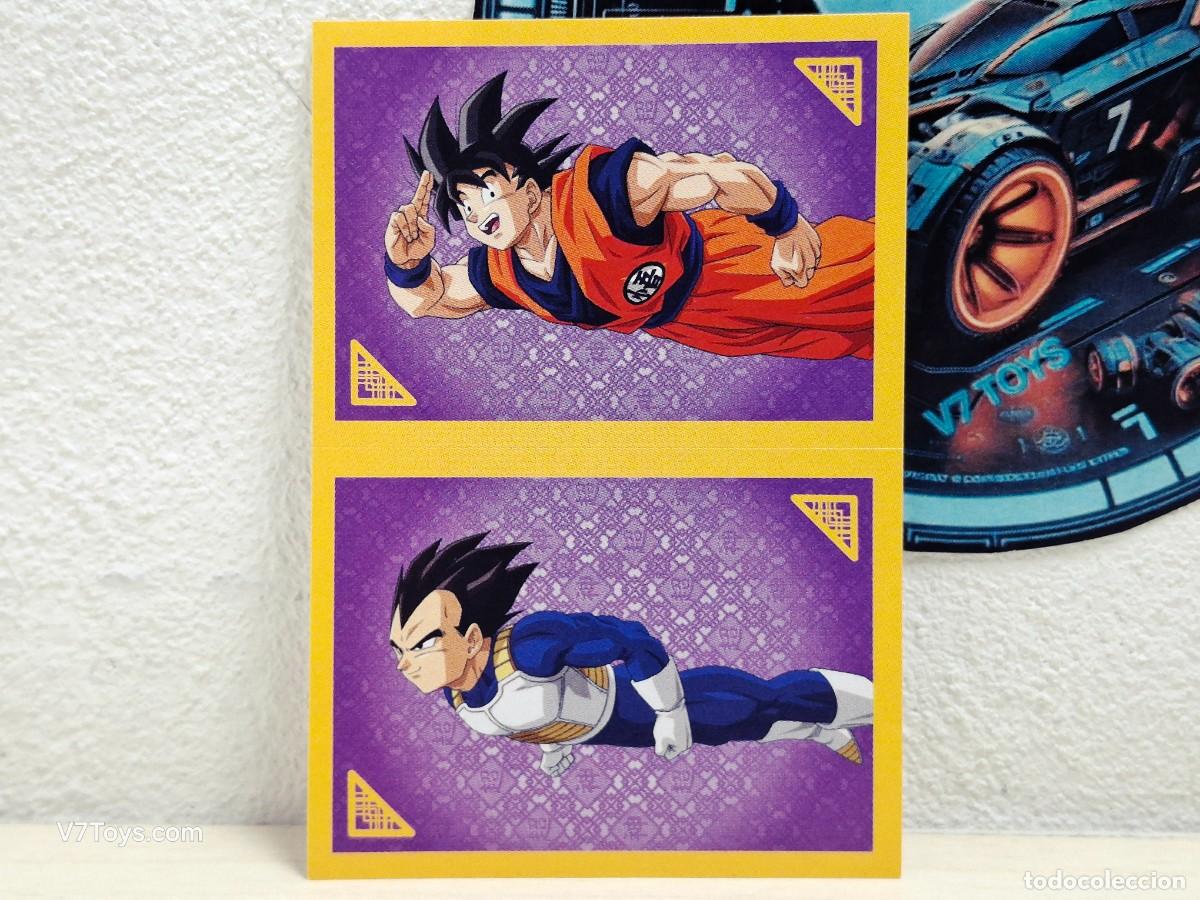 Coleccionismo Cromos antiguos: Cromo Goku N&ordm; 148A Vegeta N&ordm; 148B Dragon Ball Super Panini