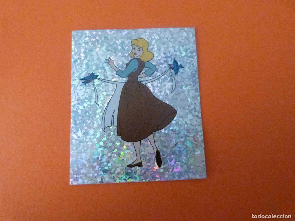 Coleccionismo Cromos antiguos: CROMO LA CENICIENTA SIN PEGAR LETRA G A&Ntilde;O 1993 ALBUM LA CENICIENTA DE PANINI
