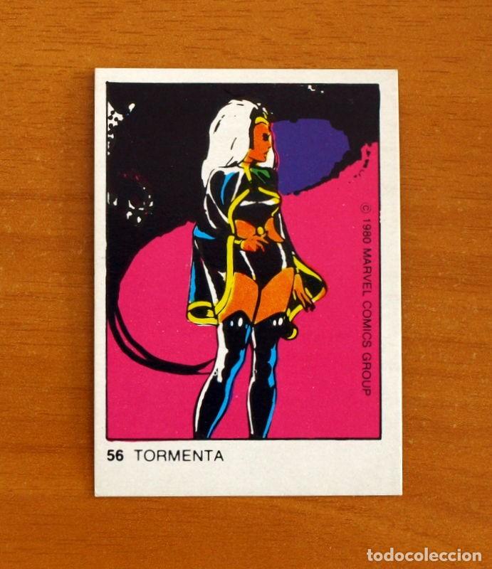 Coleccionismo Cromos antiguos: Superh&eacute;roes - N&ordm; 56, Tormenta - Marvel 1980 Comics Group - Chocolates Terrabusi - Nunca pegado