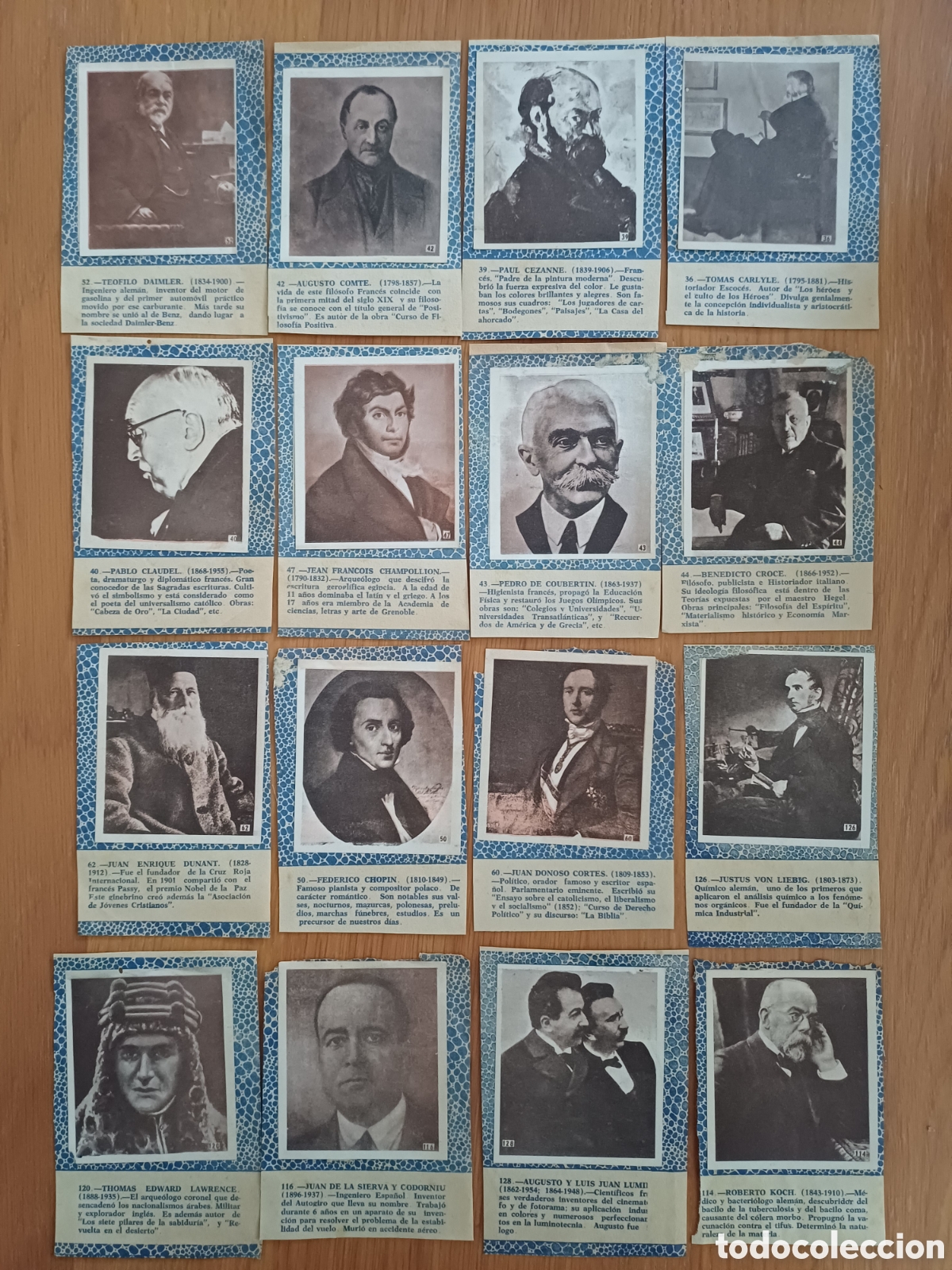 Coleccionismo Cromos antiguos: Lote 165 cromos personajes