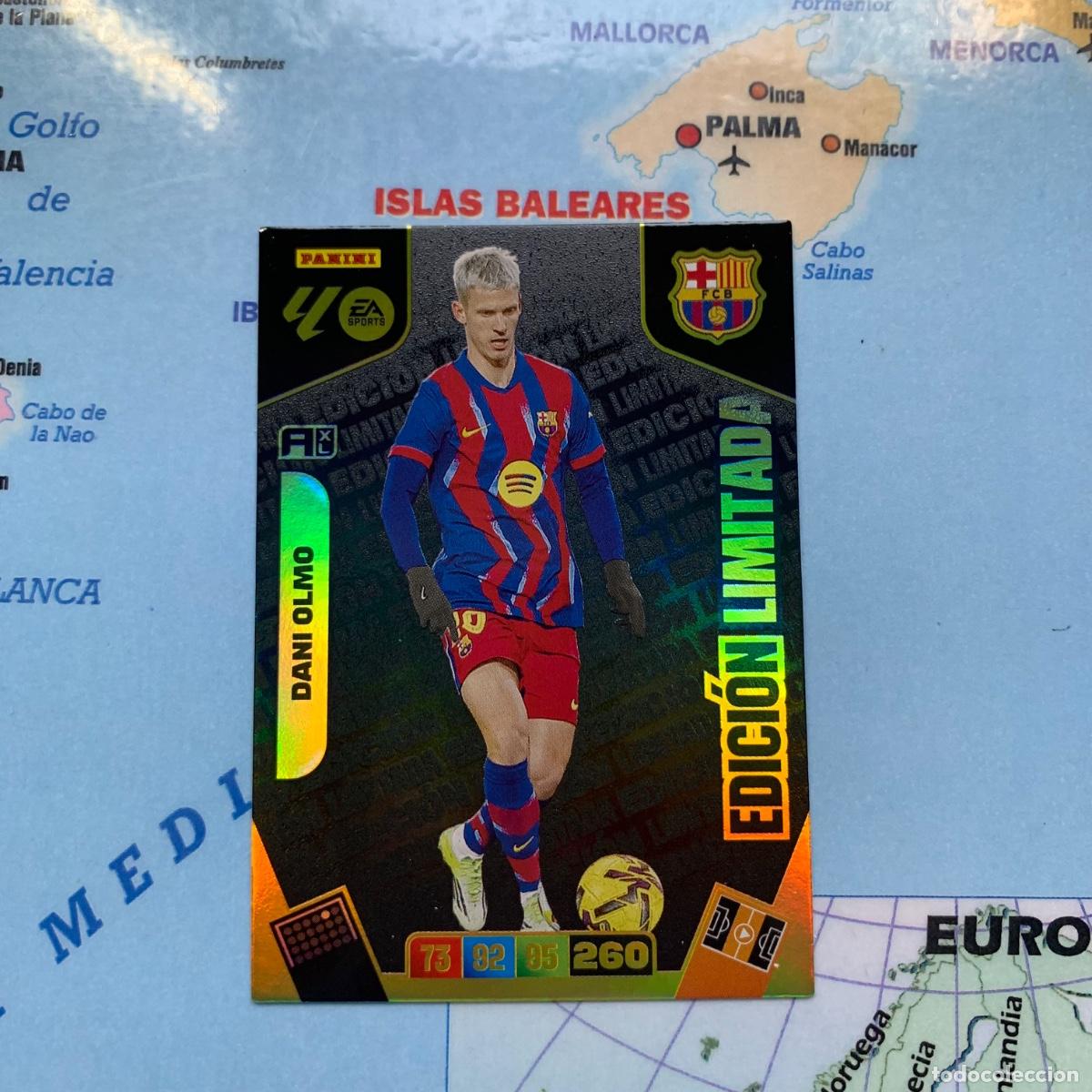 Collezionismo Figurine antiche: Dani olmo Edici&oacute;n Limitada del Barcelona cromo adrenalyn XL 25-26 2025-2026