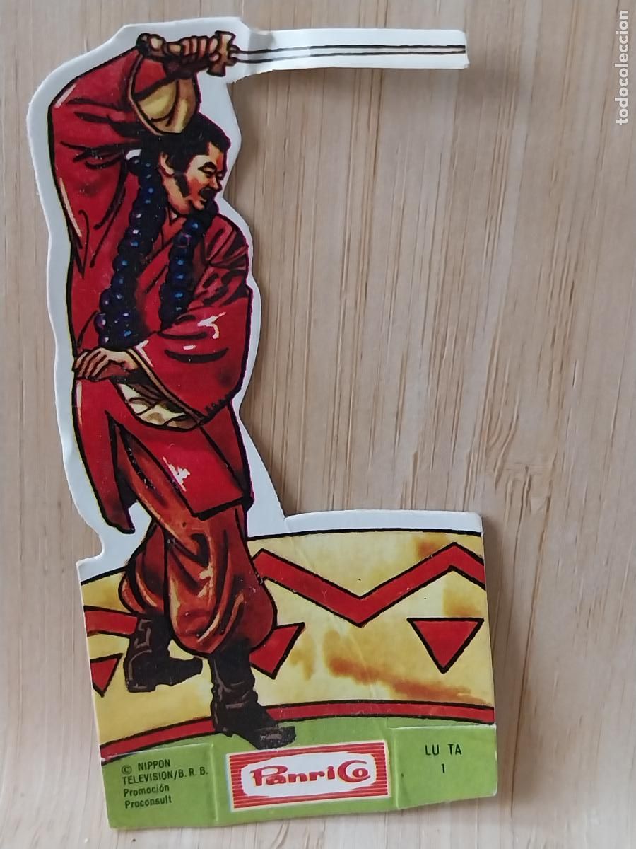 Coleccionismo Cromos antiguos: PANRICO FRONTERA AZUL CROMO LU TA 1 ORIGINAL A&Ntilde;O 1978 9CMS ALTO