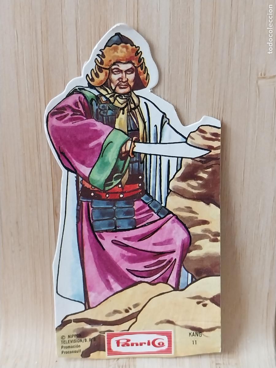 Coleccionismo Cromos antiguos: PANRICO FRONTERA AZUL CROMO KANG 11 ORIGINAL A&Ntilde;O 1978 9CMS ALTO