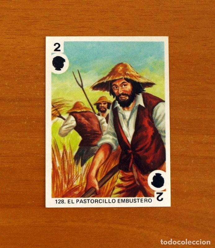 Coleccionismo Cromos antiguos: Juegos de Familia - N&ordm; 128 El Pastorcillo Embustero - Editorial Maga A&ntilde;o 1978 - Nunca Pegado
