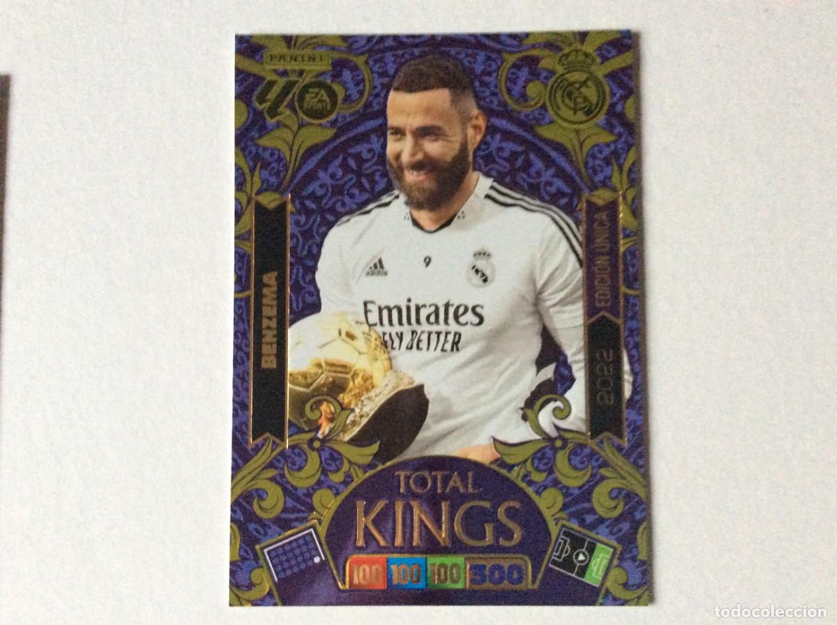 Coleccionismo Cromos antiguos: BENZEMA 2022 DREAM BOX EDICI&Oacute;N &Uacute;NICA REAL MADRID ADRENALYN 2025 2026 25 26