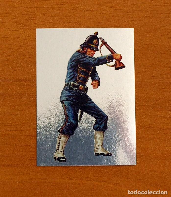 Coleccionismo Cromos antiguos: El mundo en guerra a trav&eacute;s de la historia - Maga 1979 - n&ordm; 177 Plateado - Adhesivo Nunca Pegado