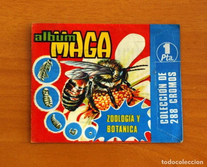 Coleccionismo Cromos antiguos: Sobre de cromos sin abrir - Zoologia y Bot&aacute;nica - Editorial Maga 1969