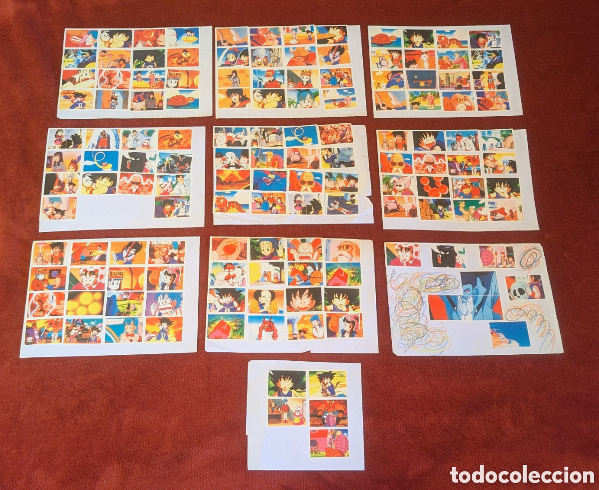 Coleccionismo Cromos antiguos: Cromos Dragon Ball Panini 1986. Bola de Dragon. Dragon Ball Z