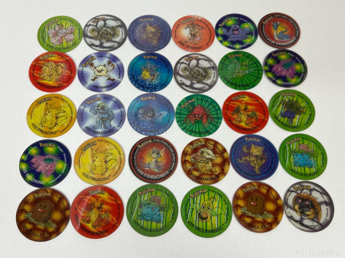Coleccionismo Cromos antiguos: LOTE 30 TAZOS POKEMON TAZOS 2 2001 N&ordm;2