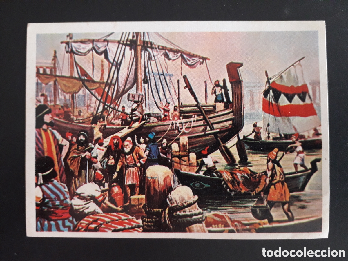 Coleccionismo Cromos antiguos: HISTORIA DE ESPA&Ntilde;A, N&deg; 6 CHOCOLATES LAS COMAS, RUIZ ROMERO 1974 SIN PEGAR. PEDIDO M&Iacute;NIMO 3&euro;.