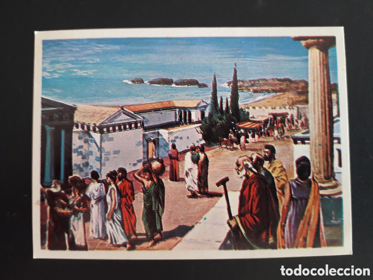 Coleccionismo Cromos antiguos: HISTORIA DE ESPA&Ntilde;A, N&deg; 8 CHOCOLATES LAS COMAS, RUIZ ROMERO 1974 SIN PEGAR. PEDIDO M&Iacute;NIMO 3&euro;