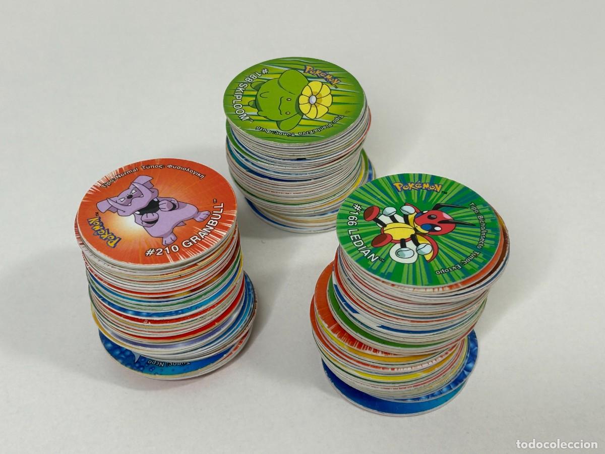 Collectable Antique Stickers: LOTE 126 TAZOS POKEMON TAZOS 3 2001