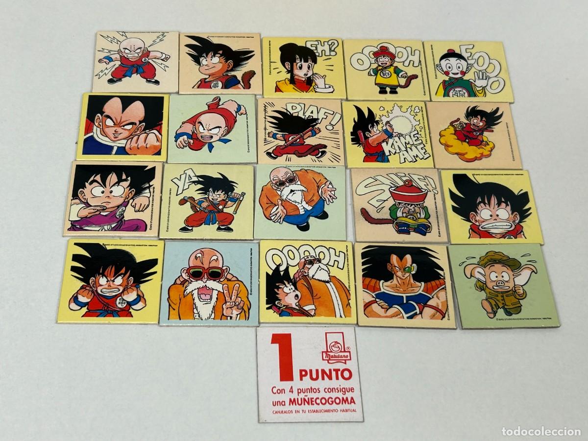 Coleccionismo Cromos antiguos: LOTE 20 CROMOS CART&Oacute;N DRAGON BALL Z MATUTANO