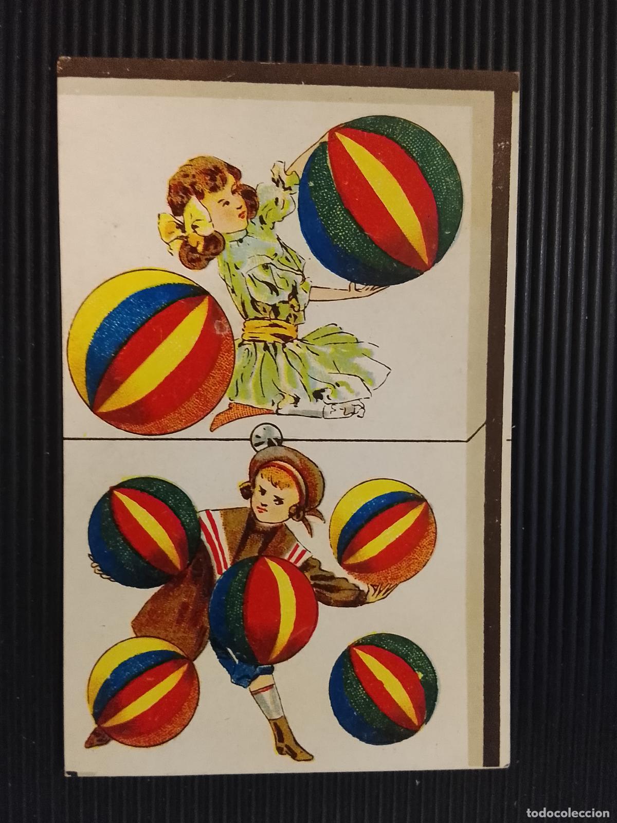 Coleccionismo Cromos antiguos: DOMINO FICHA - CROMO ANTIGUO - CAFES Y PRODUCTOS ALIMENTICIOS DEBRAY -VER FOTOS-(K-15.255)