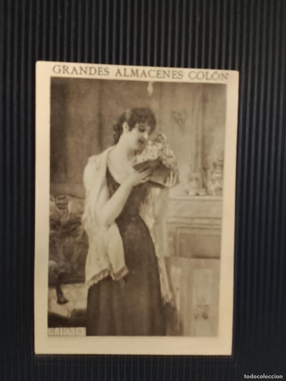 Coleccionismo Cromos antiguos: GRANDES ALMACENES COLON - OLIENDO - CROMO ANTIGUO -(K-15.255)