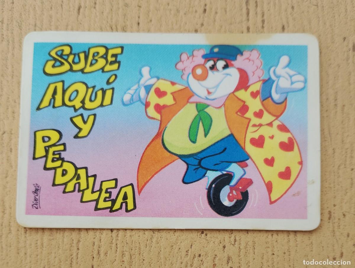 Collezionismo Figurine antiche: Cromo Bollycao Pegui Tarjeta Sube Aqu&iacute; y Pedalea