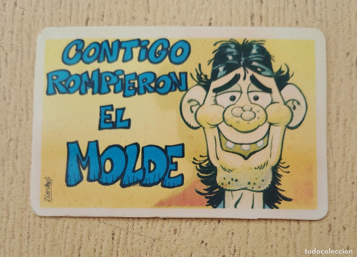 Coleccionismo Cromos antiguos: Cromo Bollycao Pegui Tarjeta Contigo Rompieron el Molde