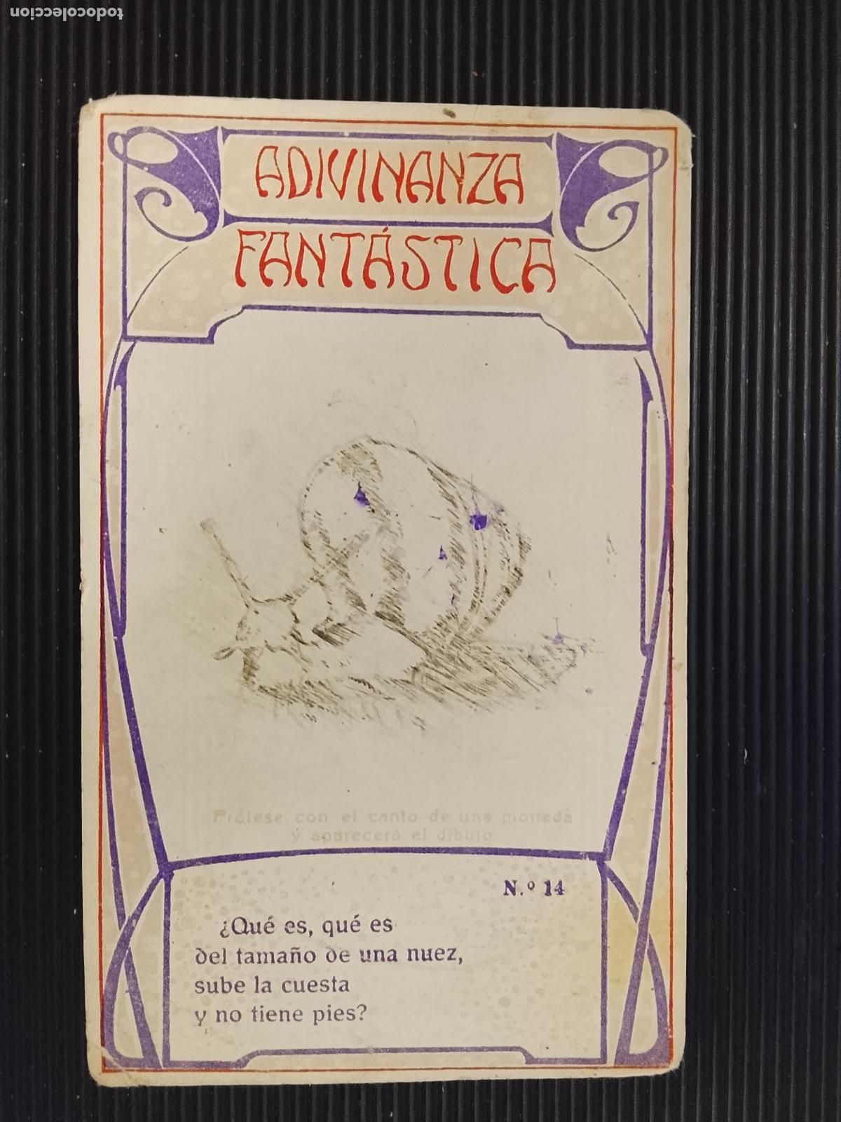 Coleccionismo Cromos antiguos: ADIVINANZA ARTISTICA - NUMERO 14 - CHOCOLATE VI&Ntilde;AS , FIGUERAS - CROMO ANTIGUO -(K-15.255)