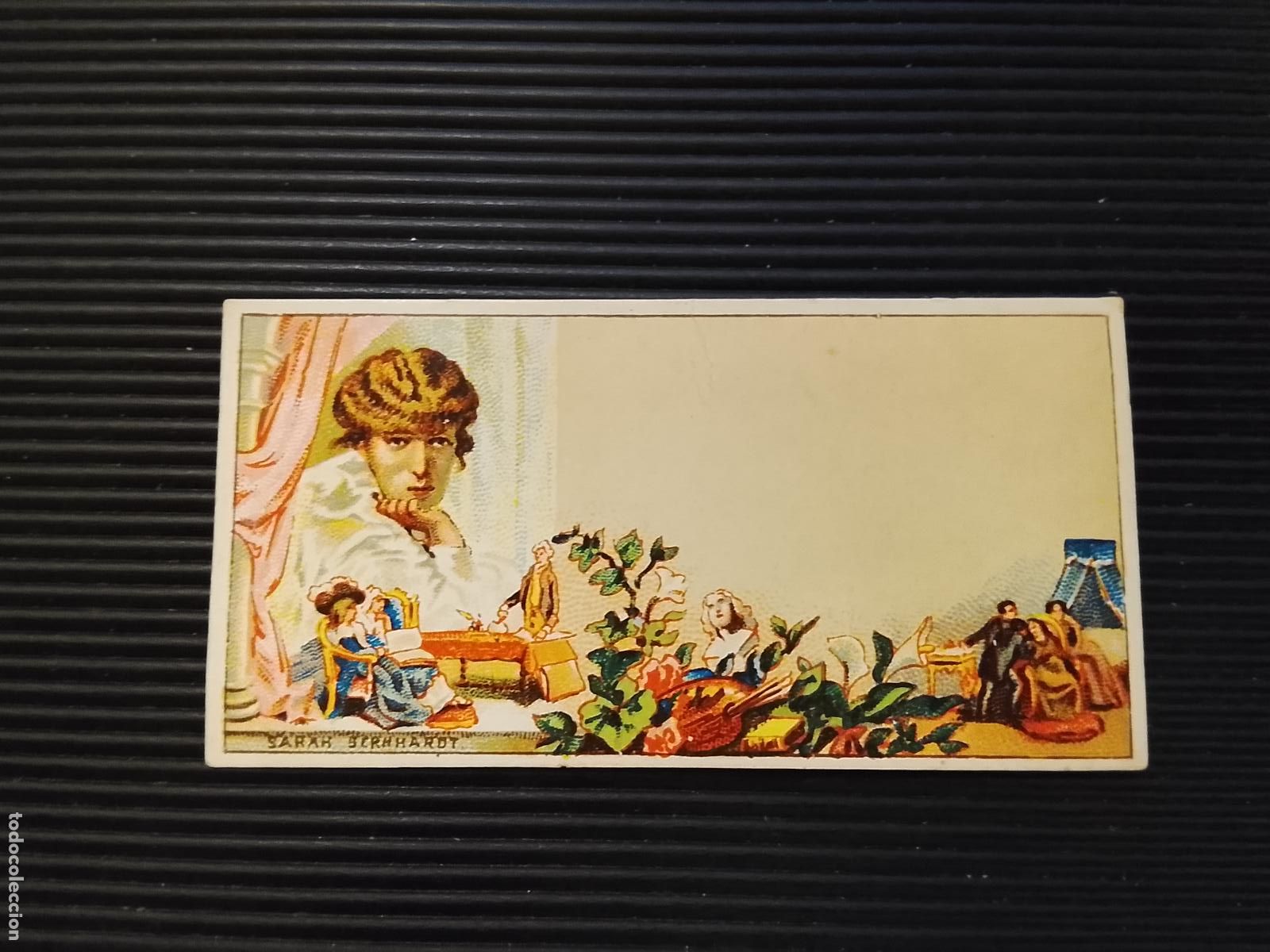Coleccionismo Cromos antiguos: SARAH BERNHARDT - CROMO ANTIGUO -(K-15.255)