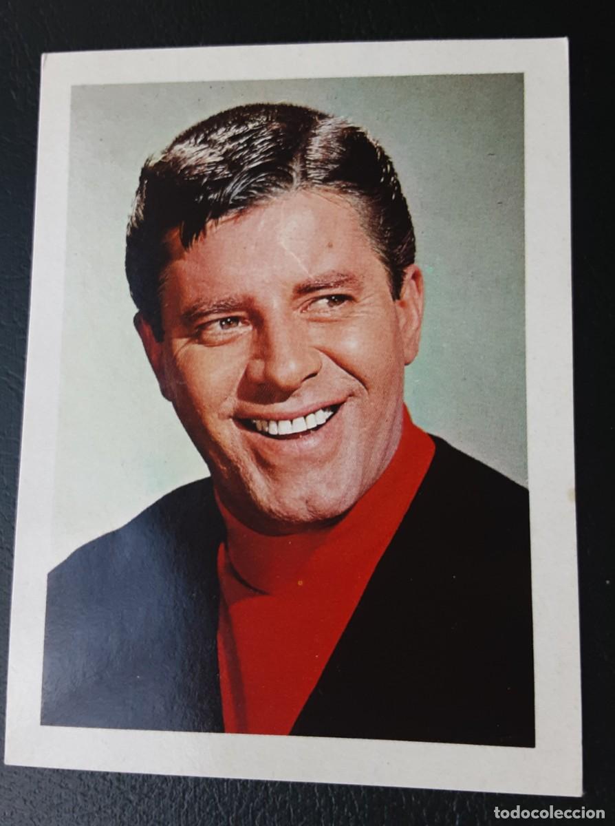 Coleccionismo Cromos antiguos: JERRY LEWIS, CROMO ARTISTAS ED. BRUGUERA, A&Ntilde;O 1972.