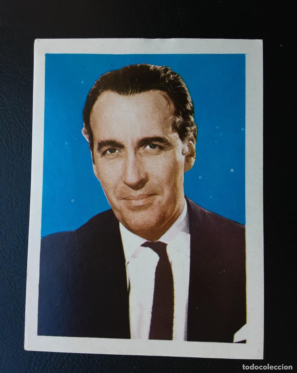 Coleccionismo Cromos antiguos: CHRISTOPHER LEE, CROMO ARTISTAS ED. BRUGUERA, A&Ntilde;O 1972.