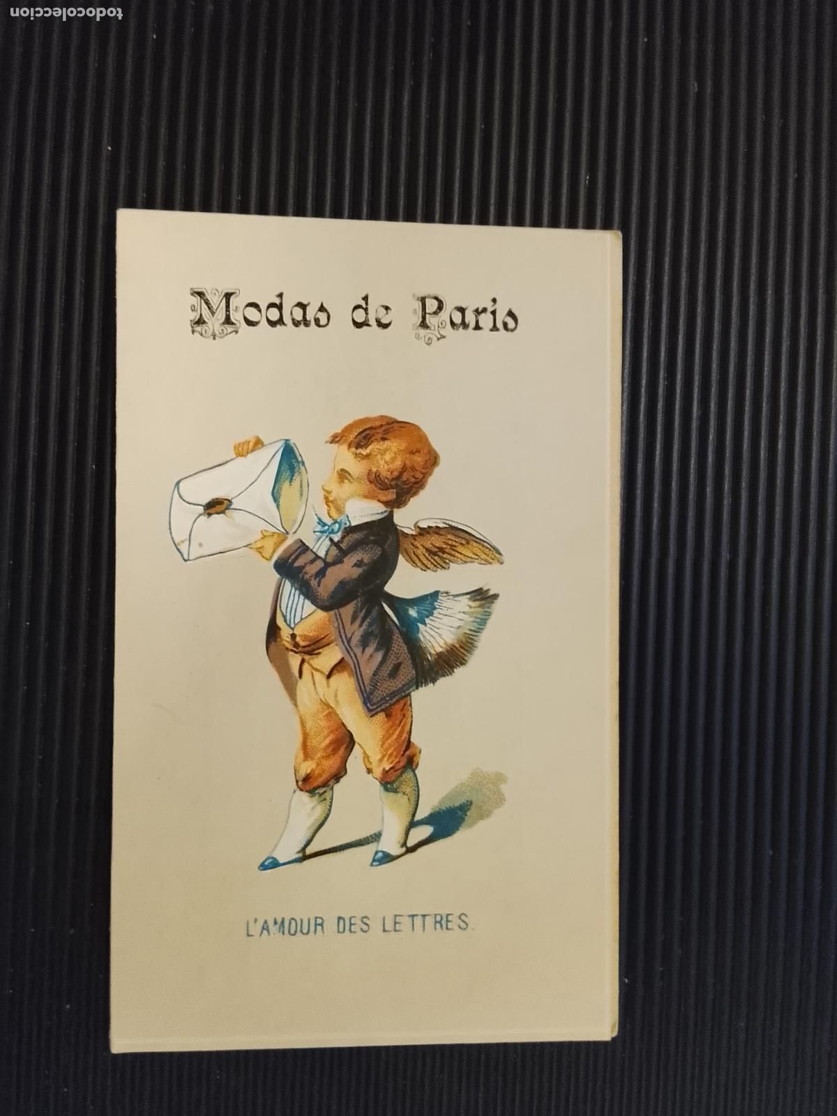 Coleccionismo Cromos antiguos: BARCELONA - MODAS DE PARIS - SOMBREROS PARA SE&Ntilde;ORA - PUBLICIDAD ANTIGUA -(K-15.256)